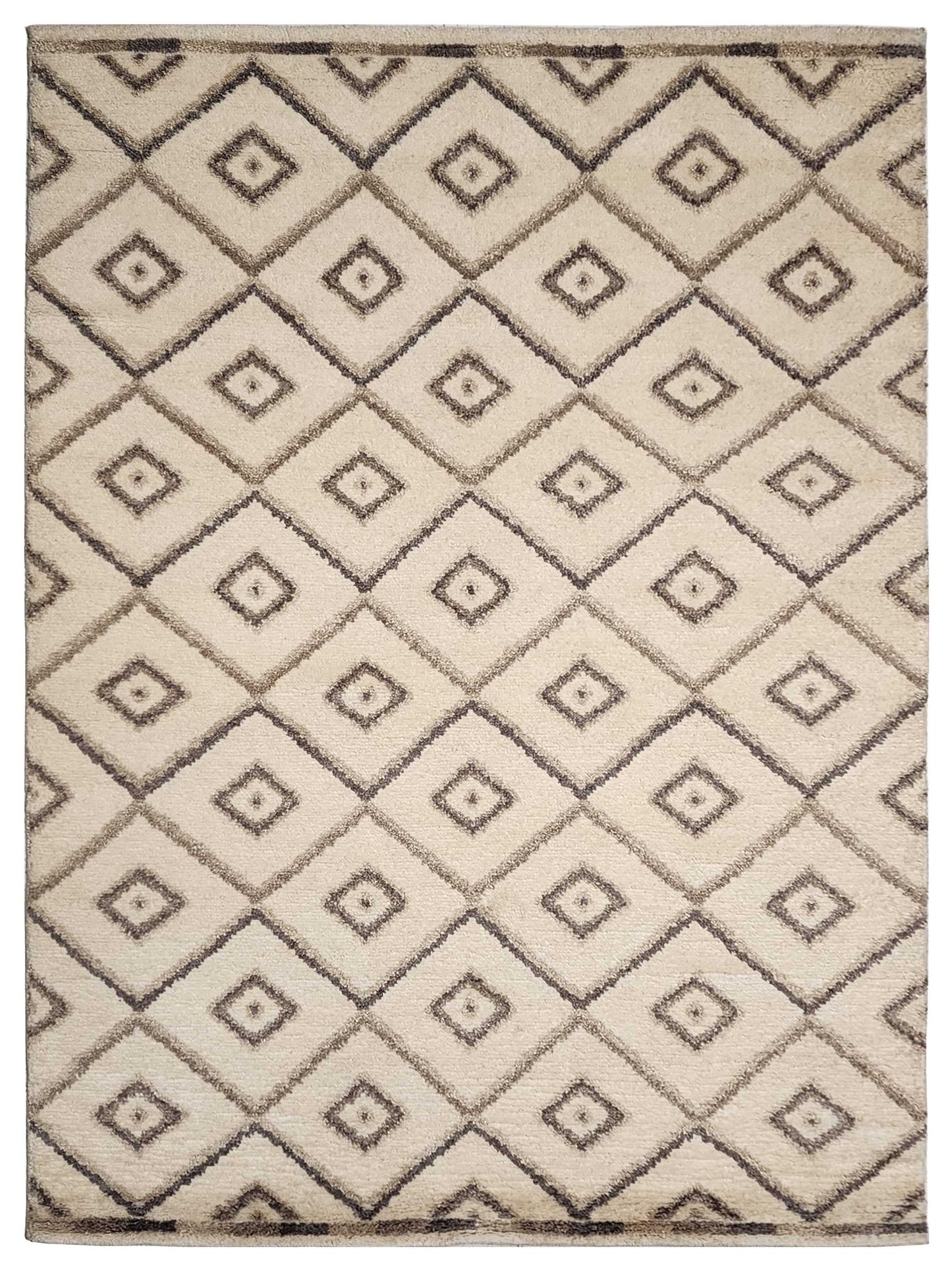 Artisan Marion Ivory Beige Transitional Knotted Rug - Rugs - Artisan - Atlanta Designer Rugs