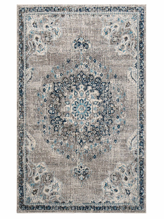 Limited Mortlake MOR - 251 TEAL Traditional Machinemade Rug - Rugs - Limited - Atlanta Designer Rugs