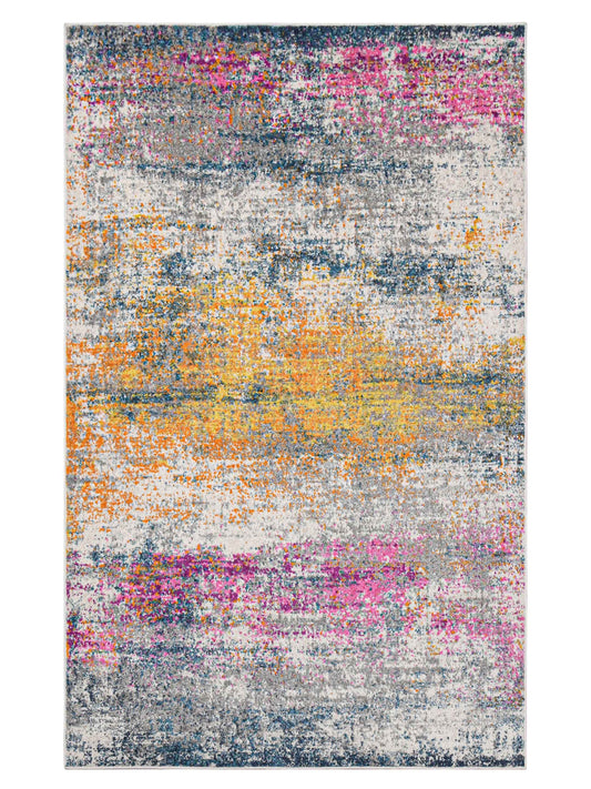 Limited Mortlake MOR - 263 ORANGE PINK Transitional Machinemade Rug - Rugs - Limited - Atlanta Designer Rugs