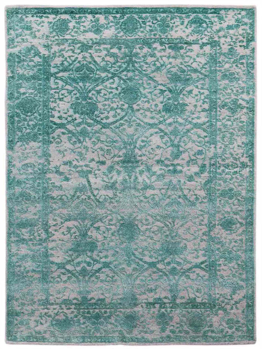 Limited Mossman MOM - 907 Green Traditional Knotted Rug - Rugs - Limited - Atlanta Designer Rugs