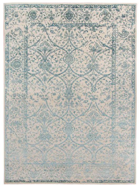 Limited Mossman MOM - 906 Peacock Traditional Knotted Rug - Rugs - Limited - Atlanta Designer Rugs