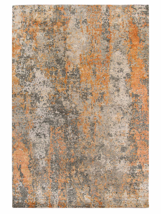 Limited MORWELL MO - 414 ORANGE Transitional Knotted Rug - Rugs - Limited - Atlanta Designer Rugs