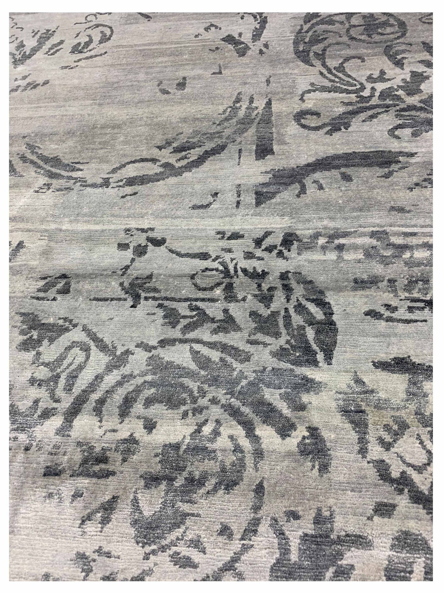 Artisan Samantha Silver Transitional Knotted Rug - Rugs - Artisan - Atlanta Designer Rugs