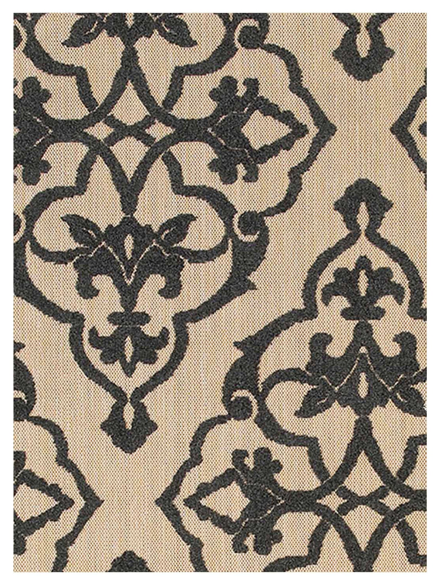 Oriental Weavers CAYMAN 001B9 Sand Charcoal Outdoor Machinemade Rug