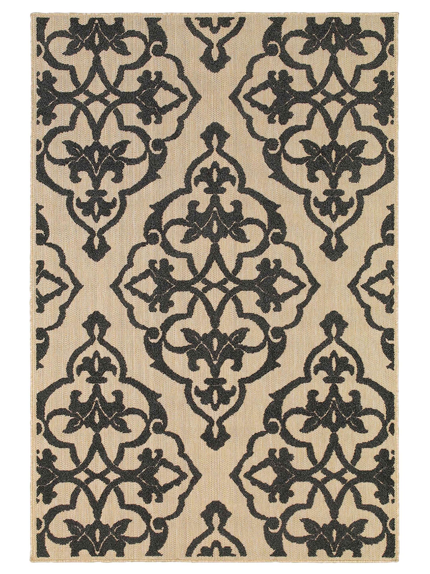 Oriental Weavers CAYMAN 001B9 Sand Outdoor Machinemade Rug