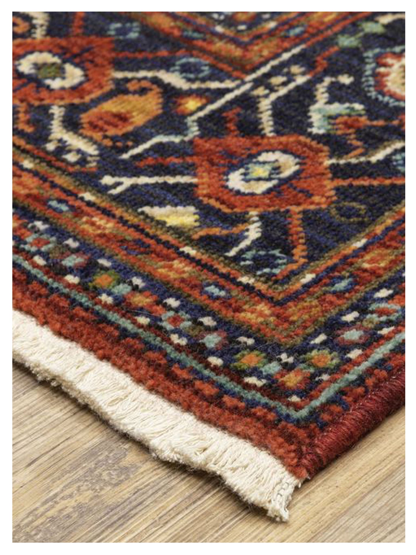 Oriental Weavers LILIHAN 001C6 Red Blue Traditional Machinemade Rug