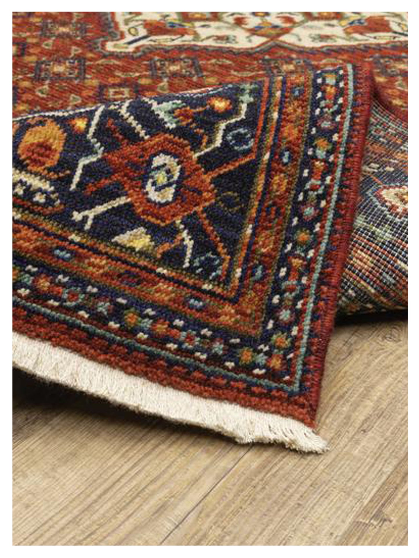 Oriental Weavers LILIHAN 001C6 Red Blue Traditional Machinemade Rug