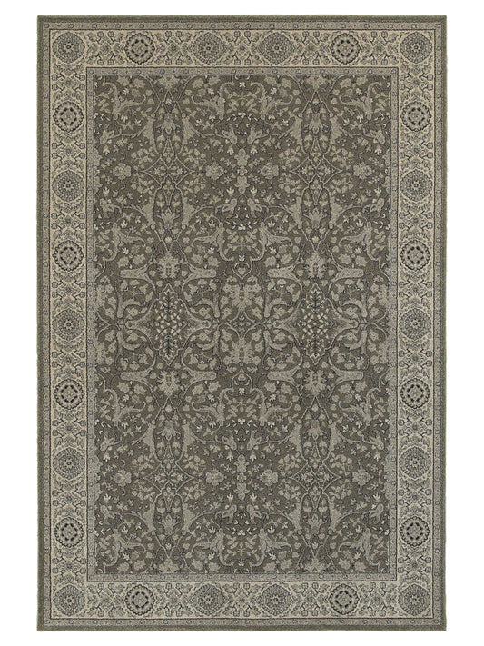 Oriental Weavers Richmond 001E3 Grey Traditional Woven Rug