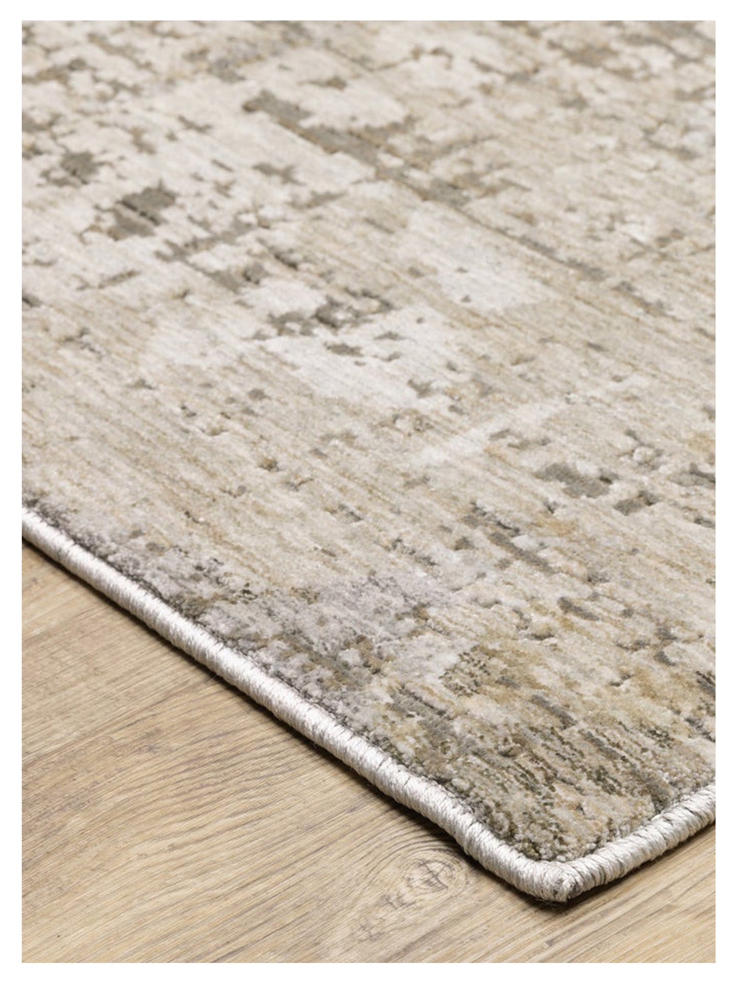 Oriental Weavers NEBULOUS 001H9 Beige Grey Contemporary Machinemade Rug