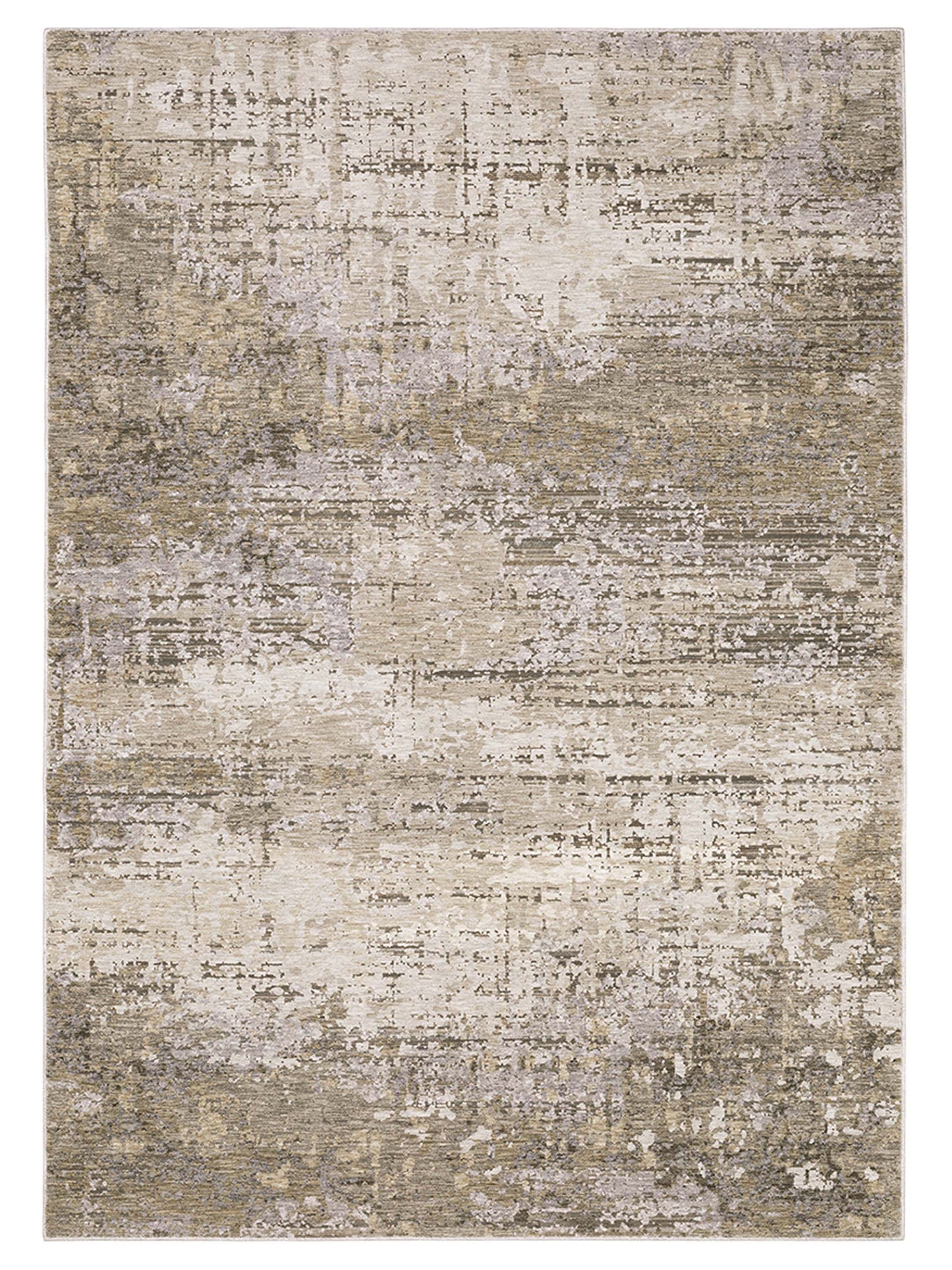 Oriental Weavers NEBULOUS 001H9 Beige Contemporary Machinemade Rug