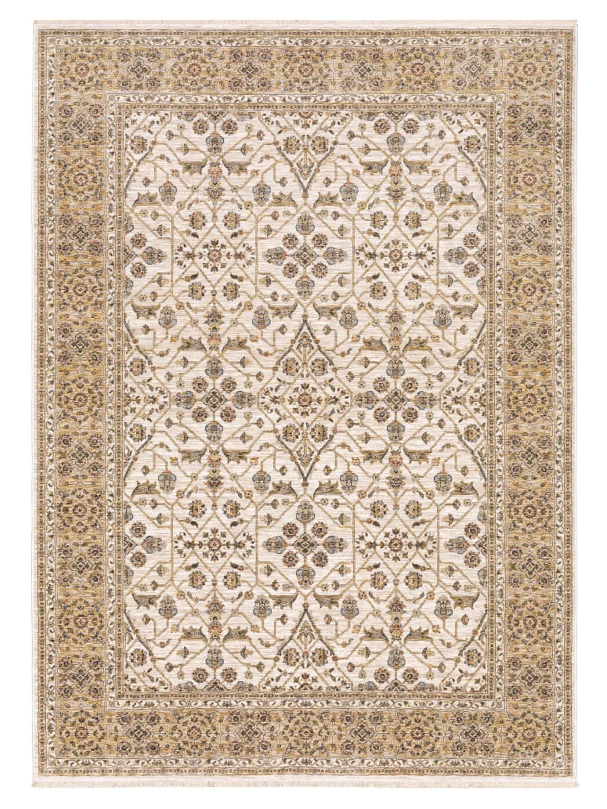 Oriental Weavers Maharaja 001J1 Ivory Traditional Machinemade Rug