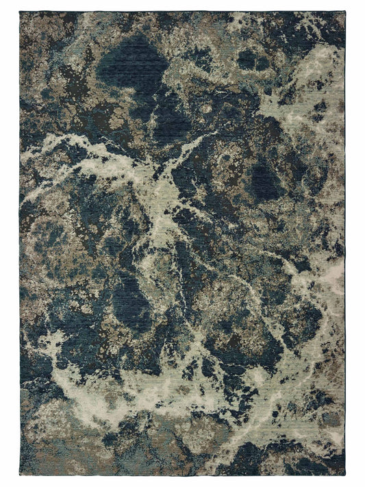 Oriental Weavers Montage 001PE Grey Contemporary Machinemade Rug