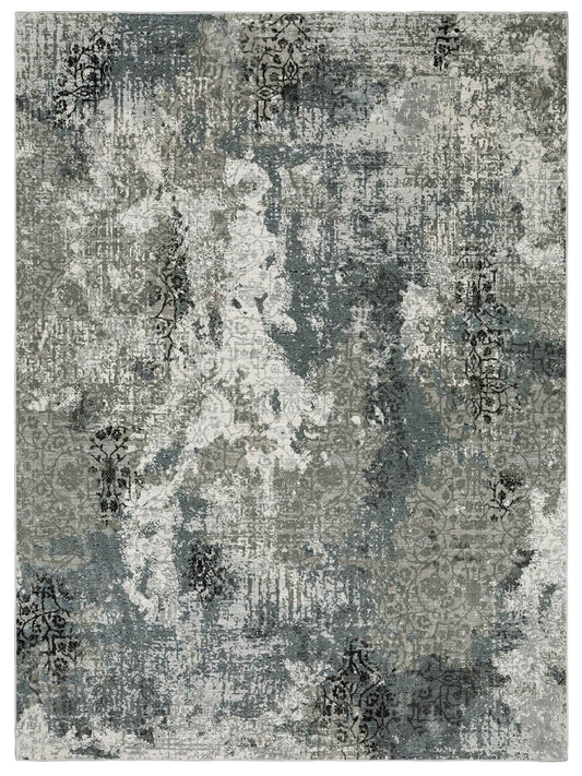 Oriental Weavers Gemini 001X2 Blue Transitional Machinemade Rug