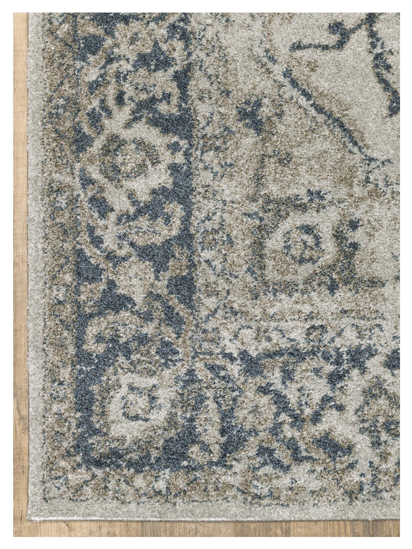 Oriental Weavers ALTON 002W9 Beige Blue Casual Machinemade Rug