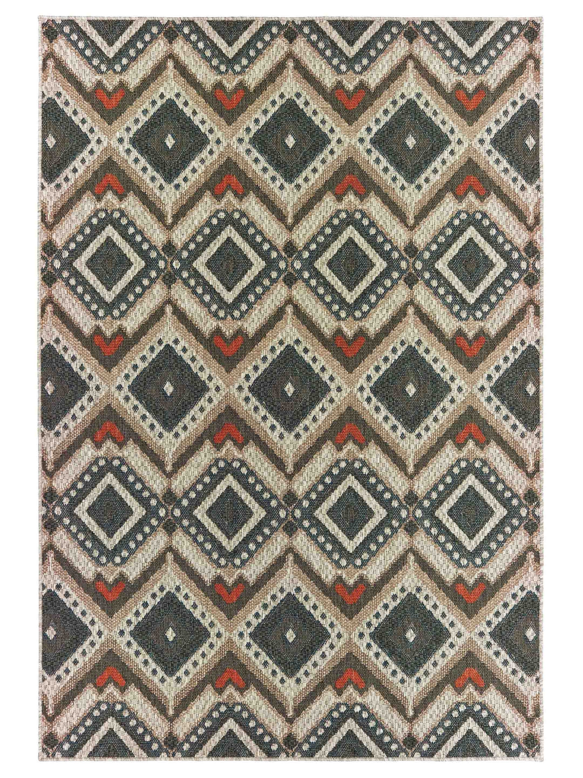 Oriental Weavers LATITUDE 002X3 Grey Outdoor Machinemade Rug