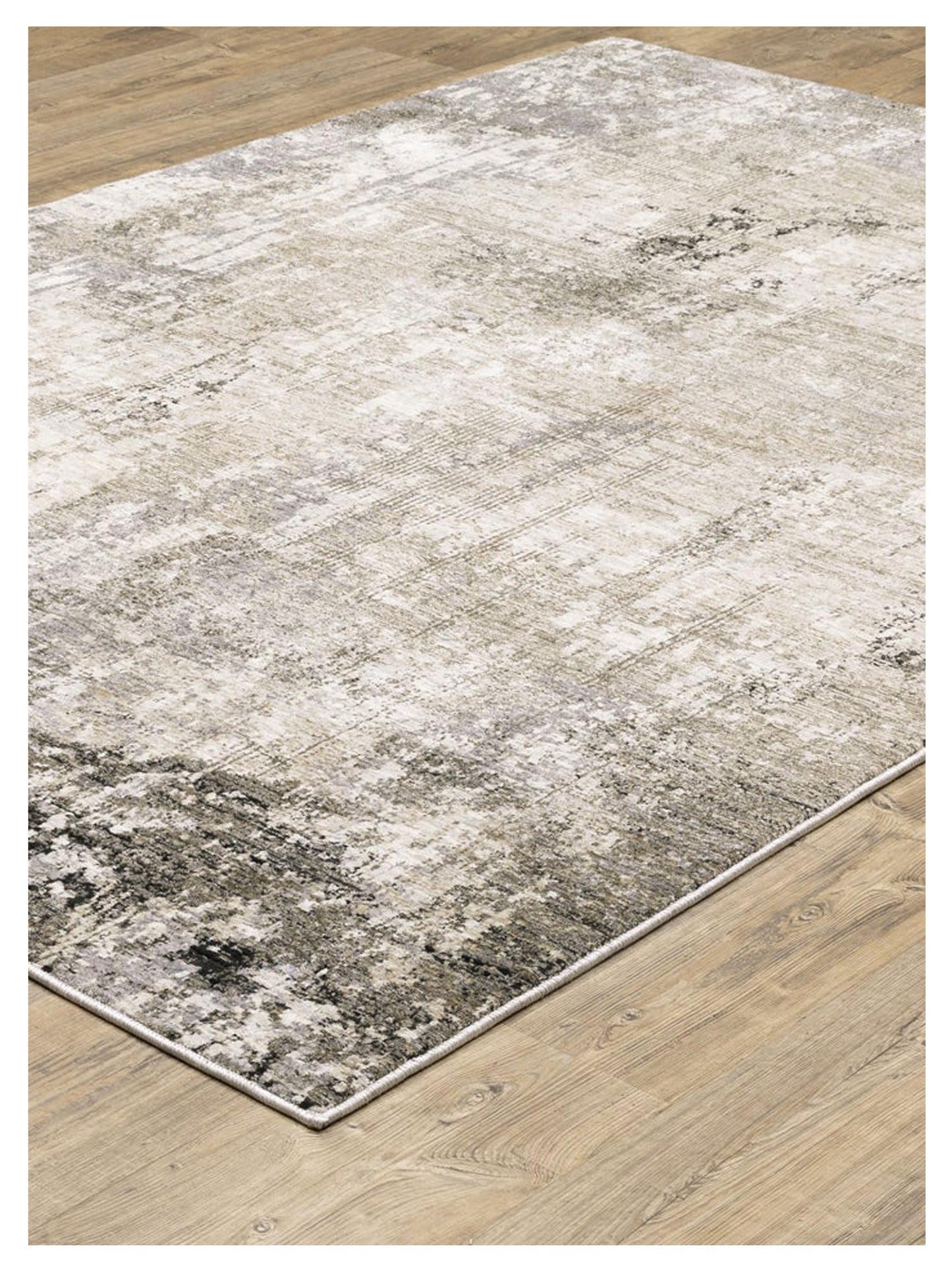 Oriental Weavers NEBULOUS 002X9 Beige Grey Contemporary Machinemade Rug