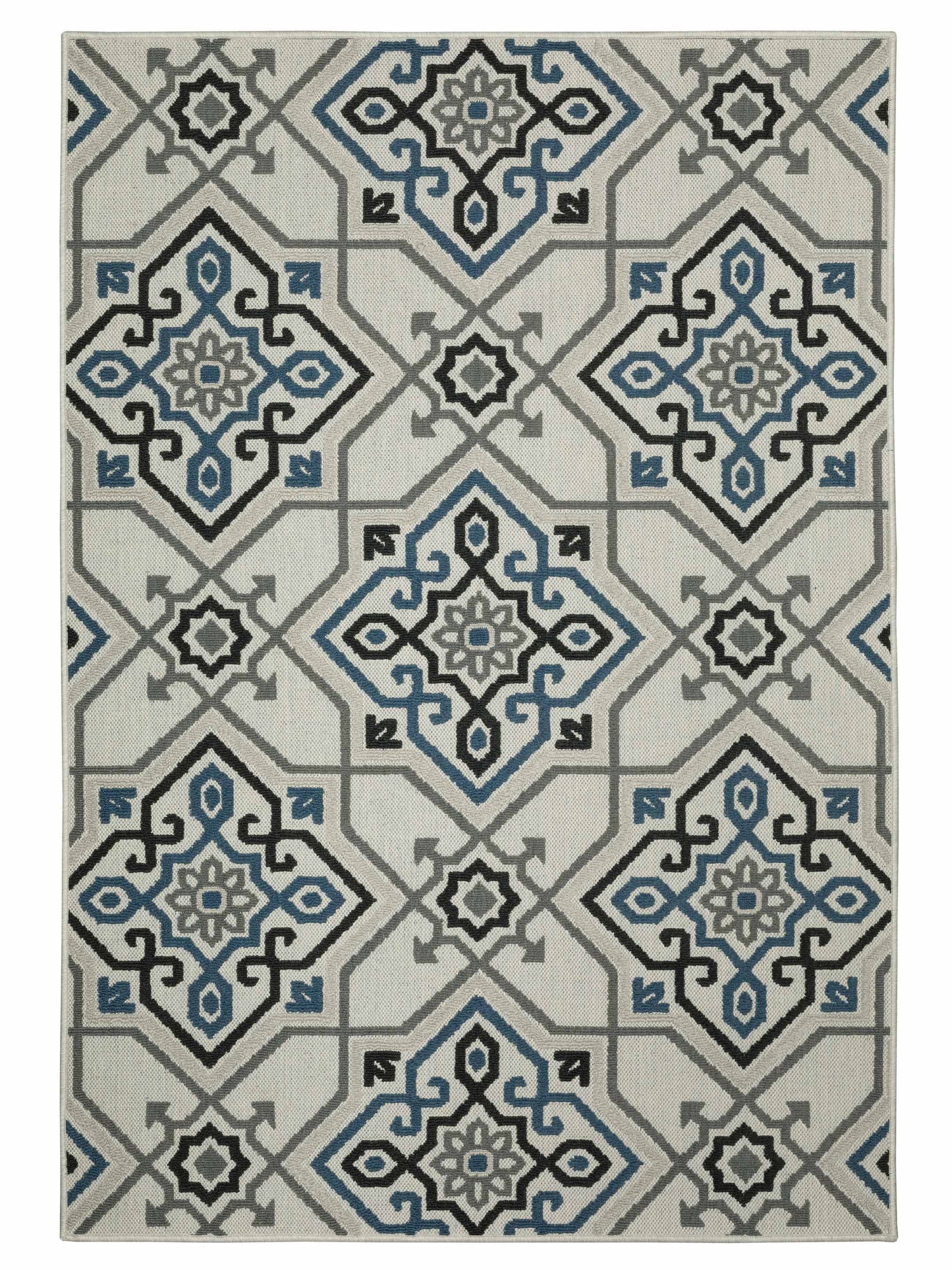 Oriental Weavers TORREY 004Y1 Beige Outdoor Machinemade Rug