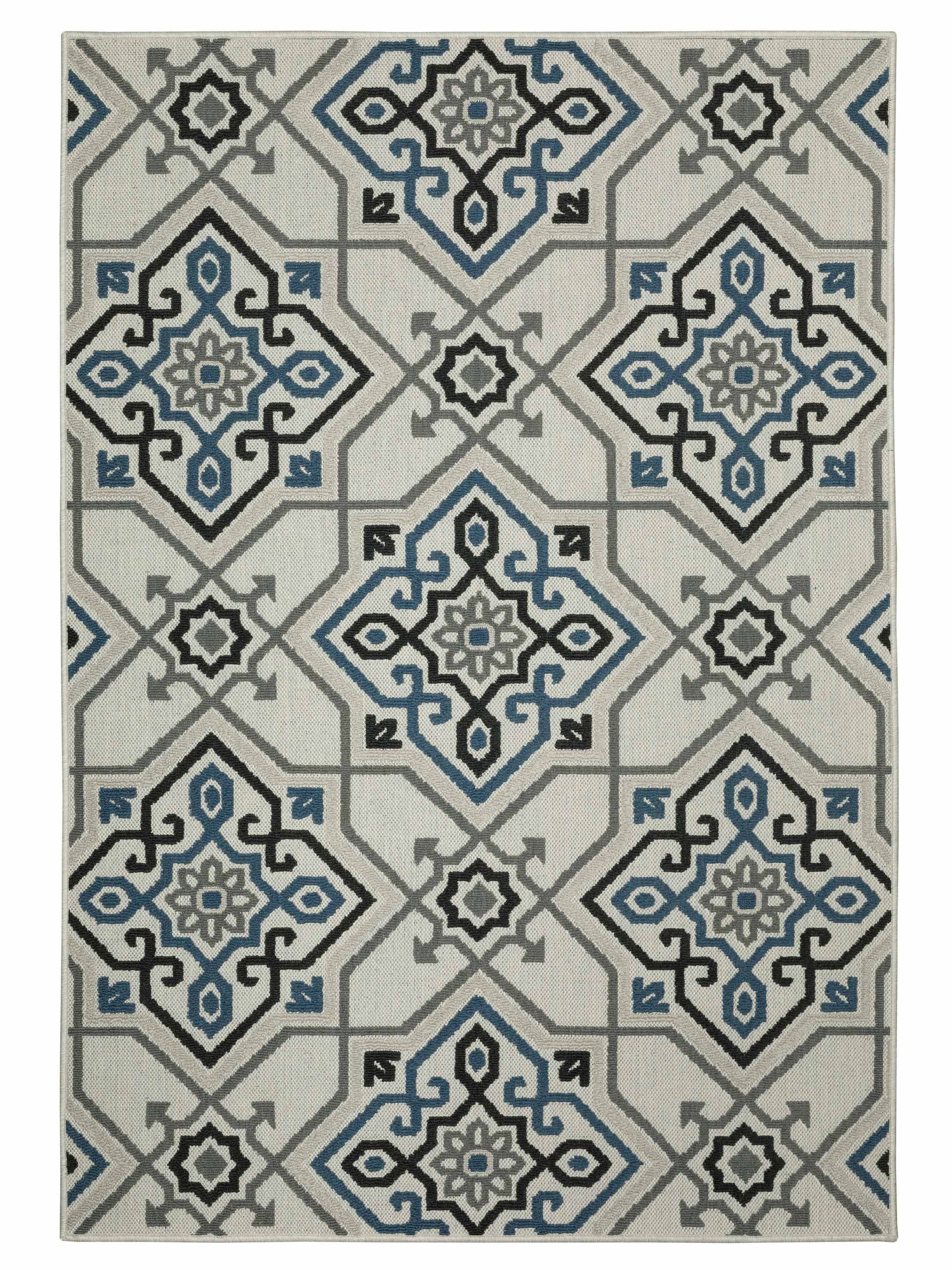 Oriental Weavers TORREY 004Y1 Beige Outdoor Machinemade Rug