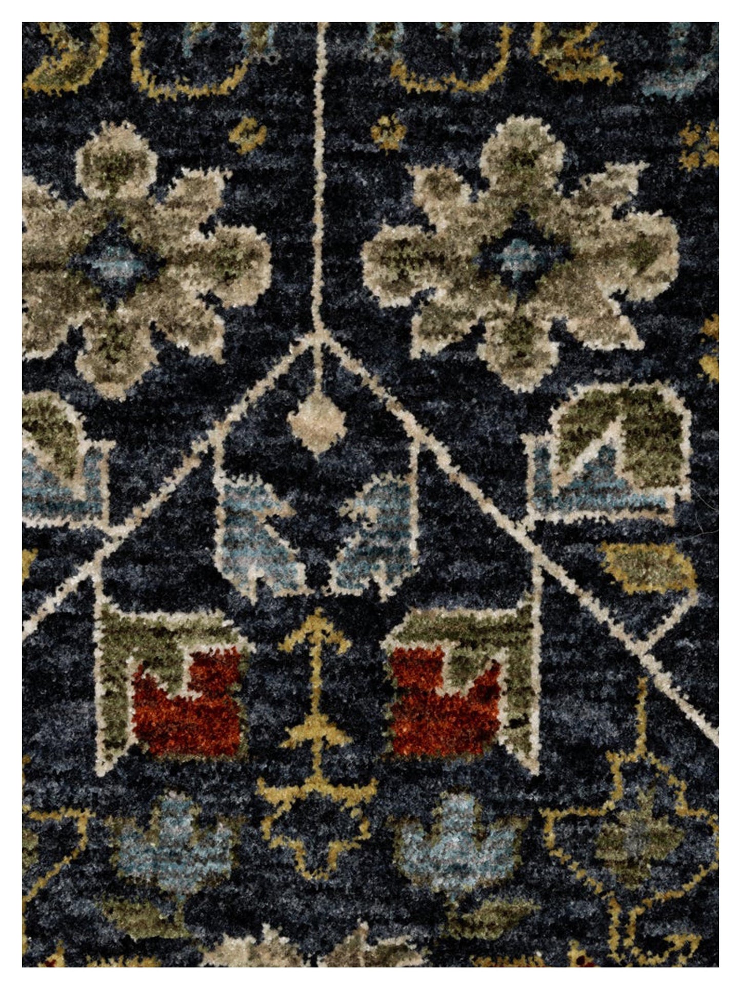 Oriental Weavers ABERDEEN 006B1 Blue Multi Traditional Machinemade Rug