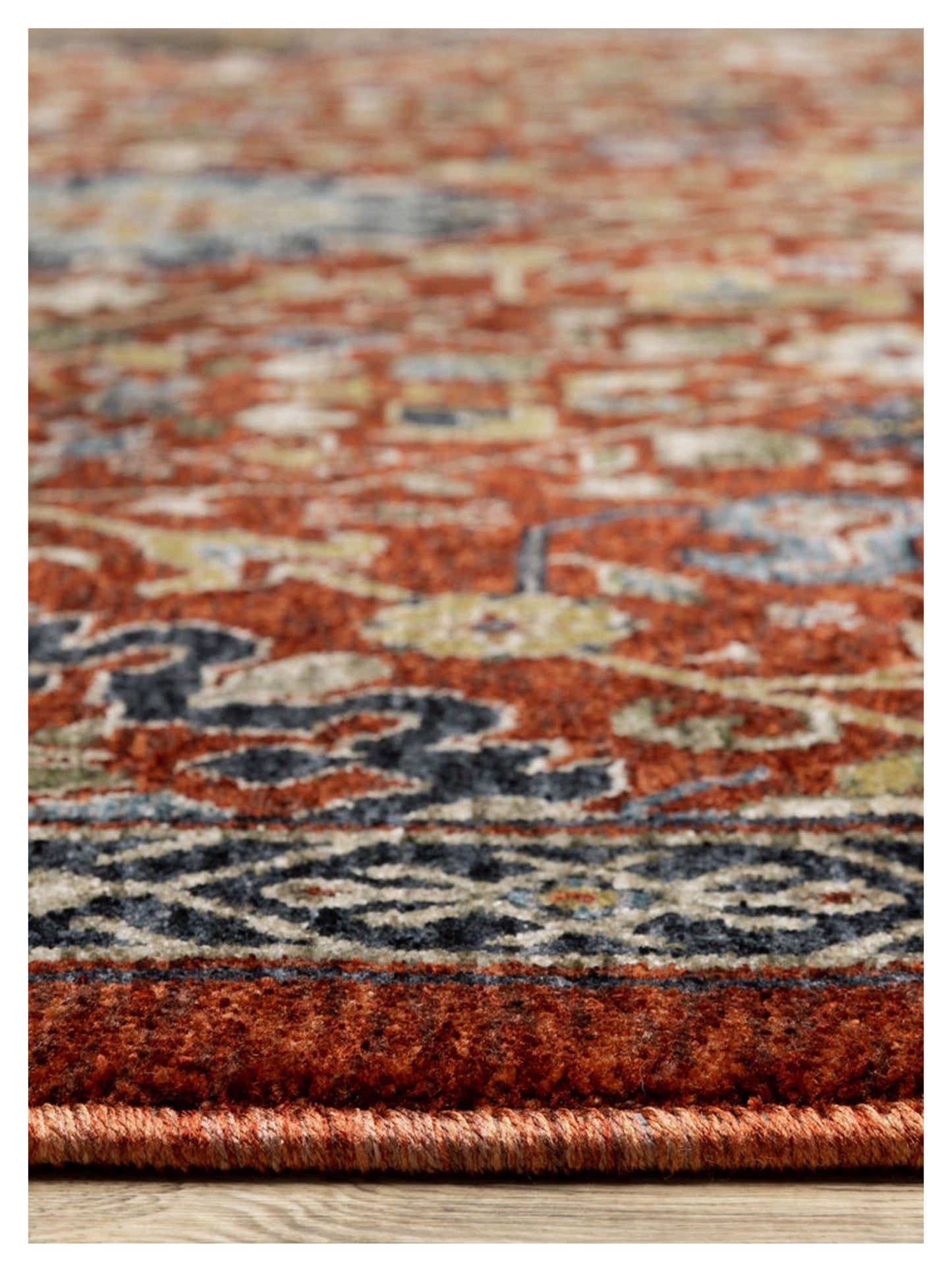 Oriental Weavers ABERDEEN 006R1 Red Multi Traditional Machinemade Rug