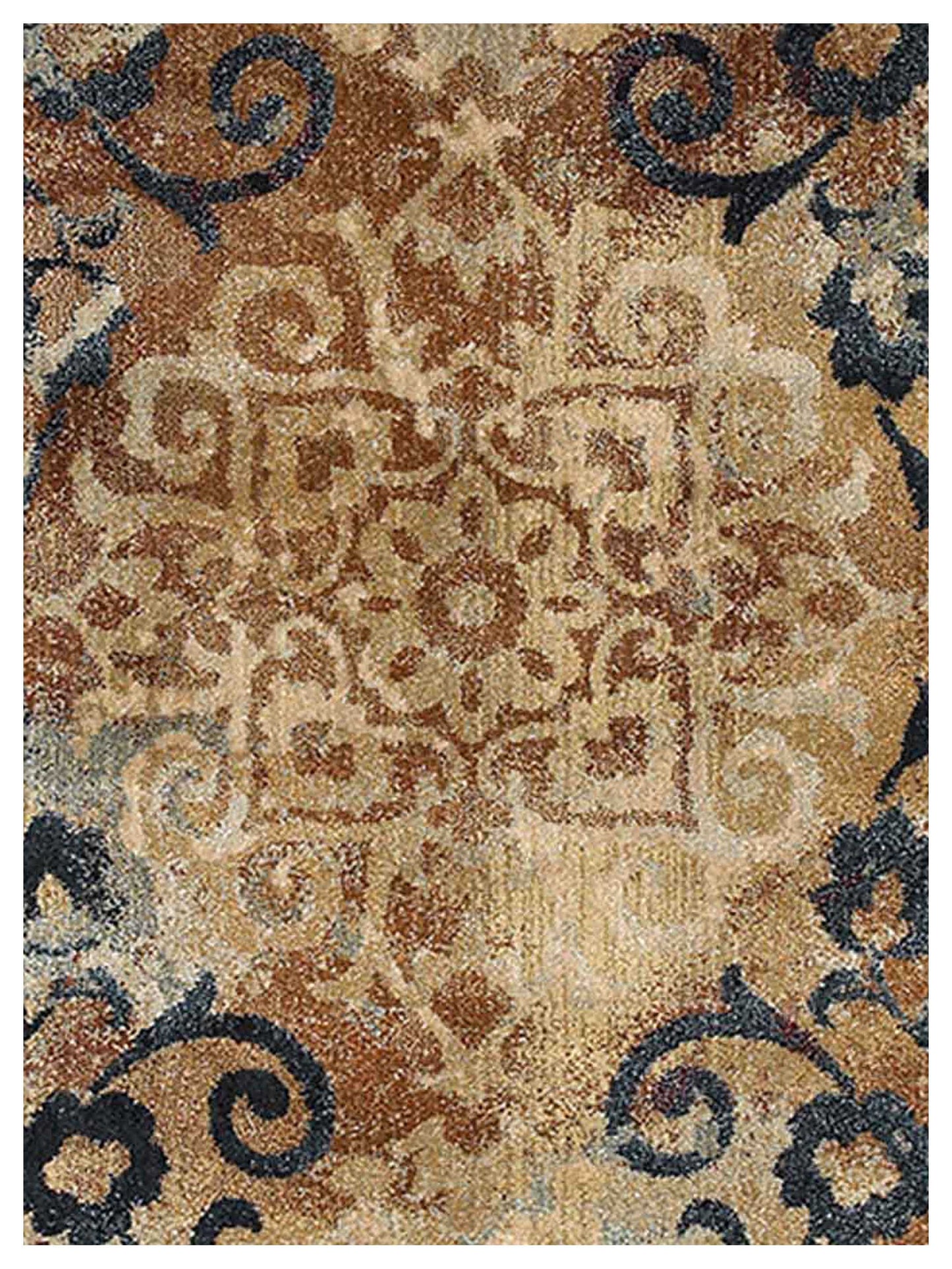 Oriental Weavers EMPIRE 021J4 Gold Red Casual Machinemade Rug