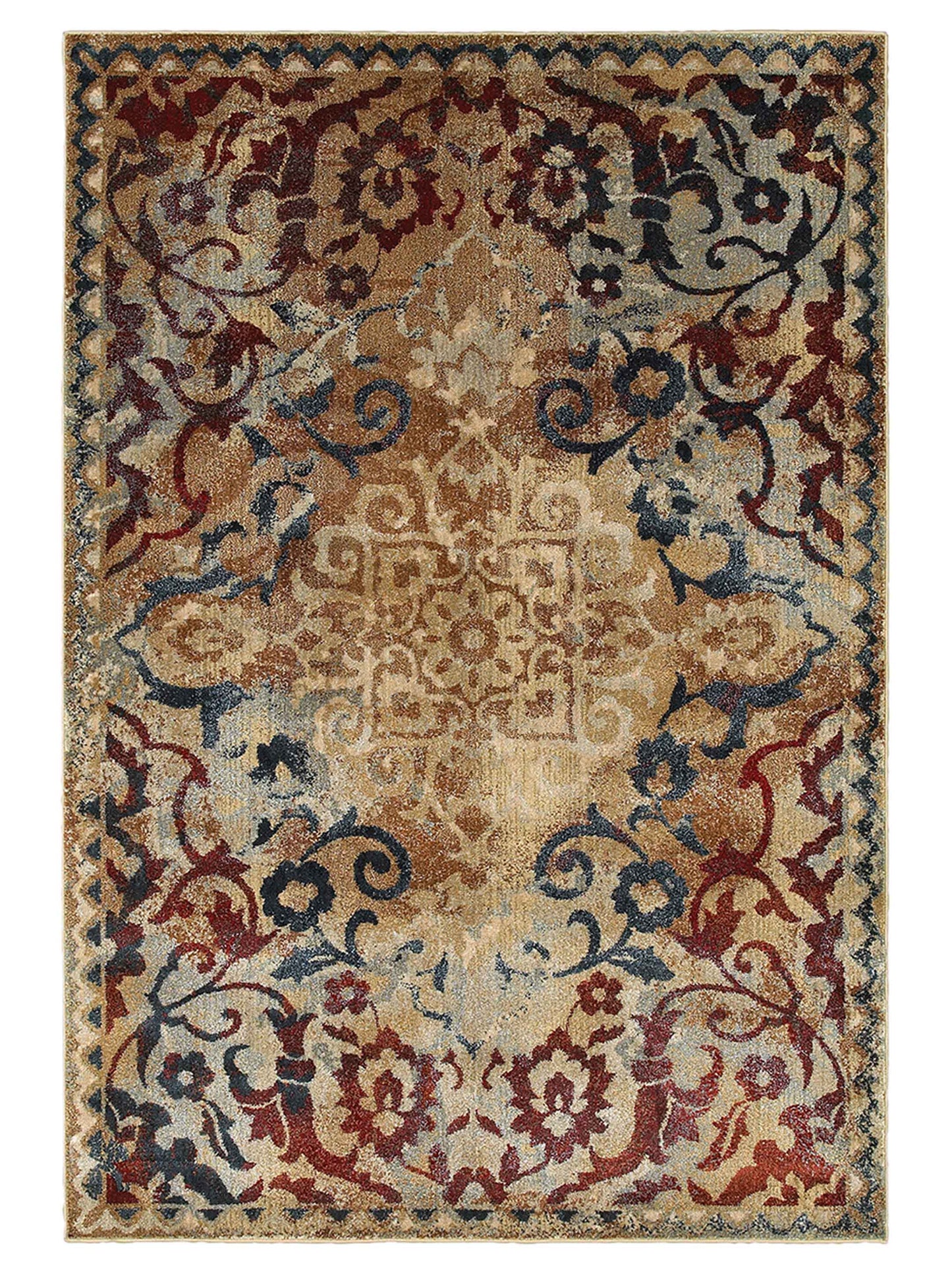 Oriental Weavers EMPIRE 021J4 Gold Casual Machinemade Rug