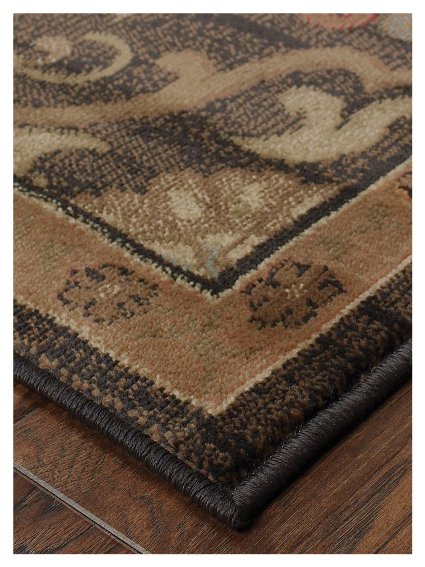 Oriental Weavers Hudson 042G1 Brown Beige Casual Loom Rug