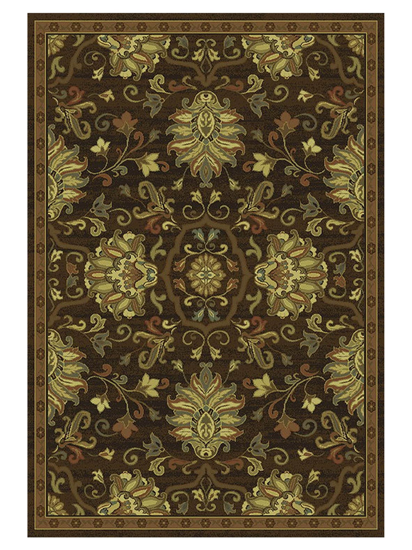 Oriental Weavers Hudson 042G1 Brown Casual Loom Rug