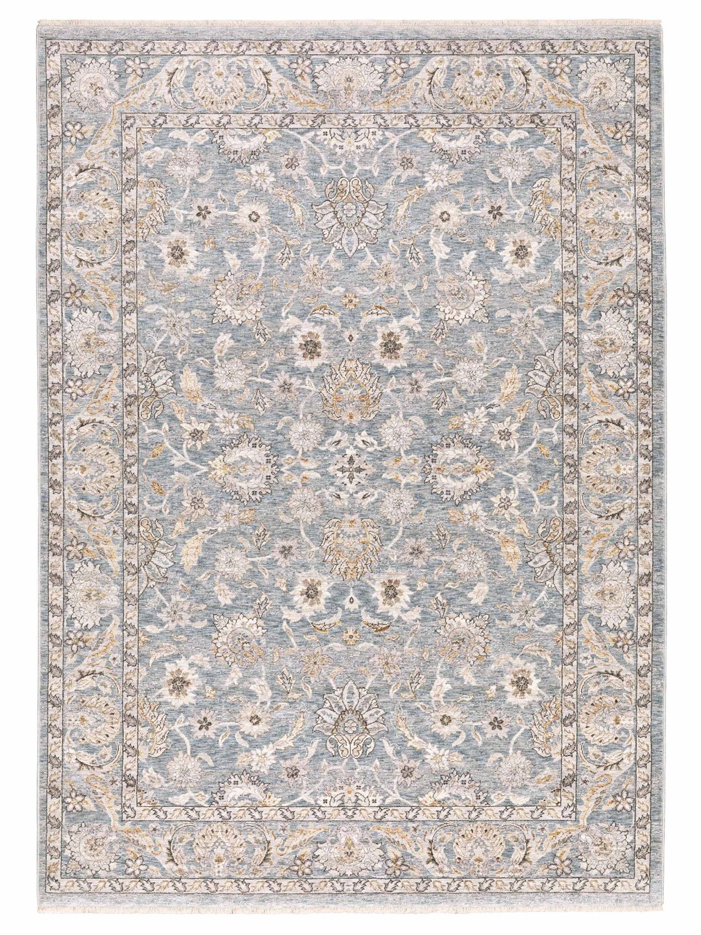 Oriental Weavers Maharaja 070E1 Blue Traditional Machinemade Rug