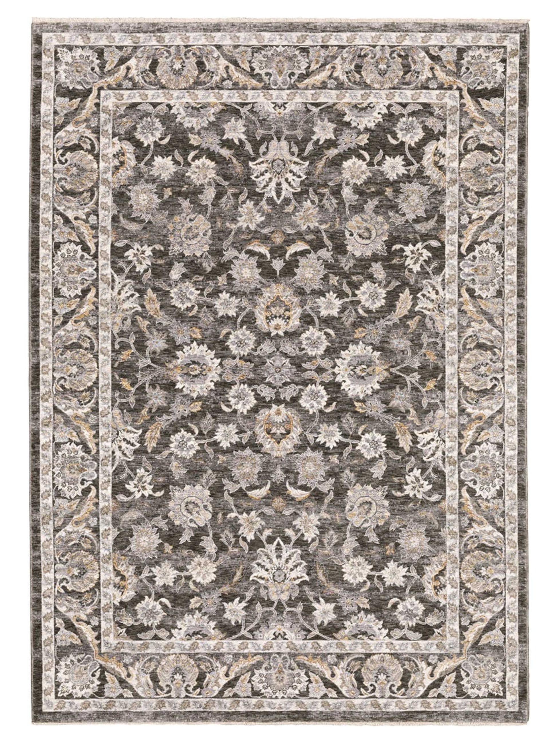 Oriental Weavers Maharaja 070N1 Charcoal Traditional Machinemade Rug