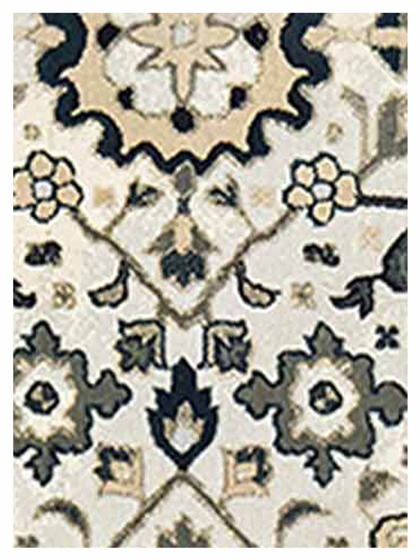 Oriental Weavers BOWEN 073J2 Ivory Navy Casual Machinemade Rug