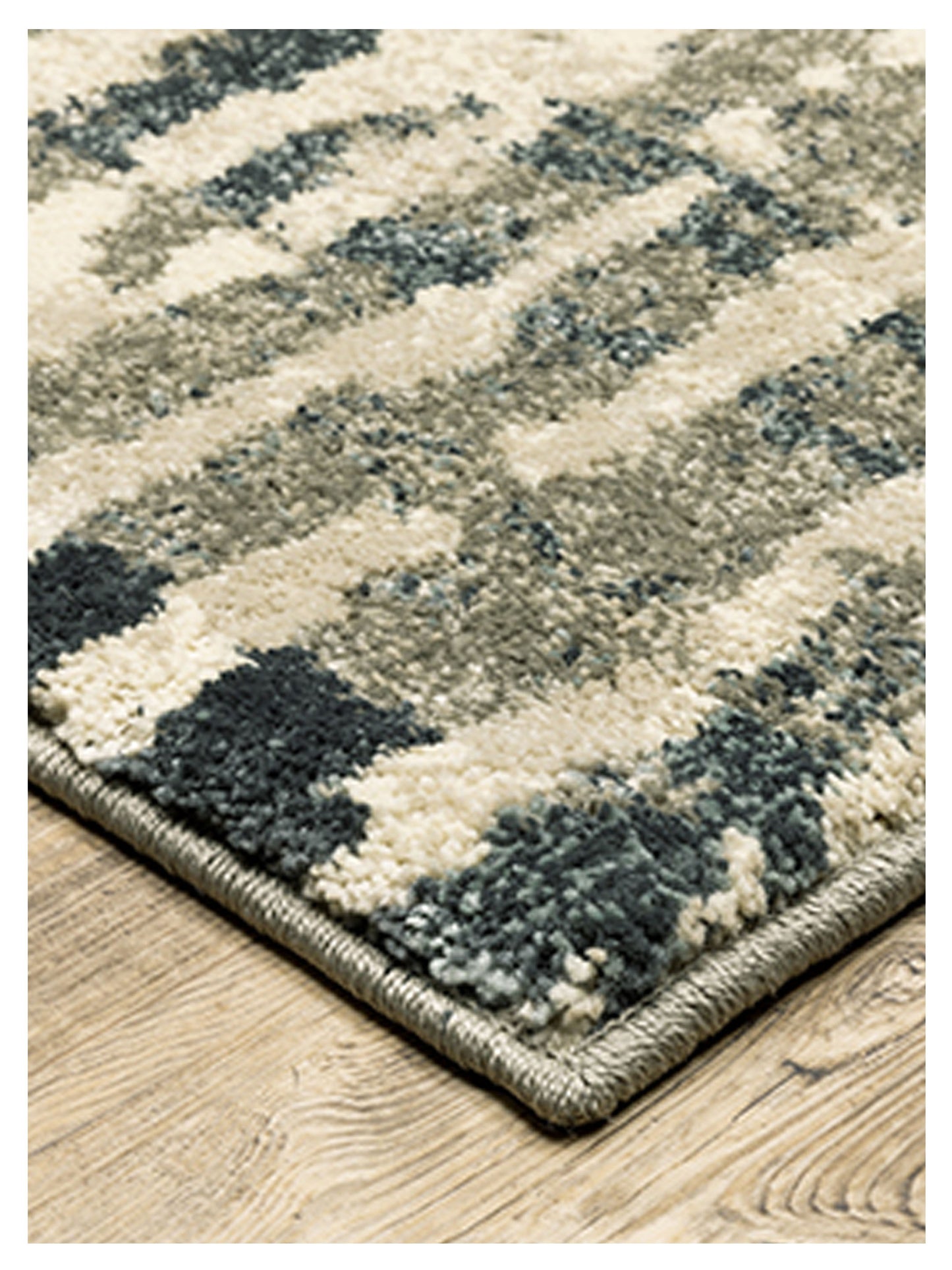 Oriental Weavers Carson 0745C Blue Beige Casual Machinemade Rug