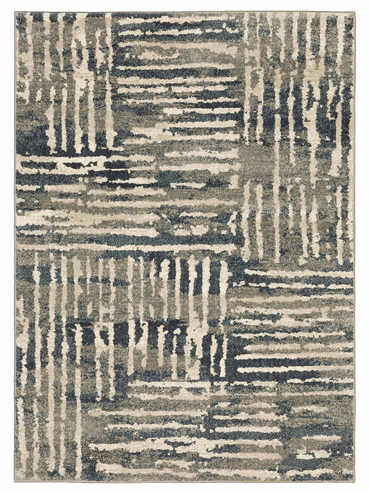 Oriental Weavers Carson 0745C Blue Casual Machinemade Rug