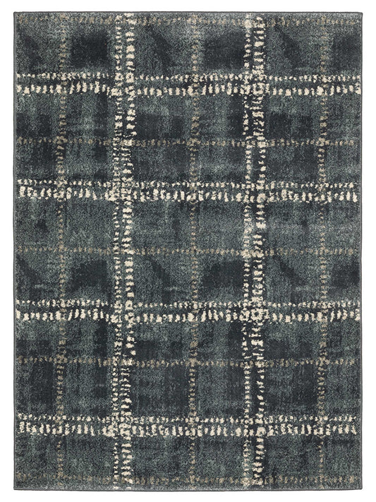 Oriental Weavers Carson 0746J Blue Casual Machinemade Rug