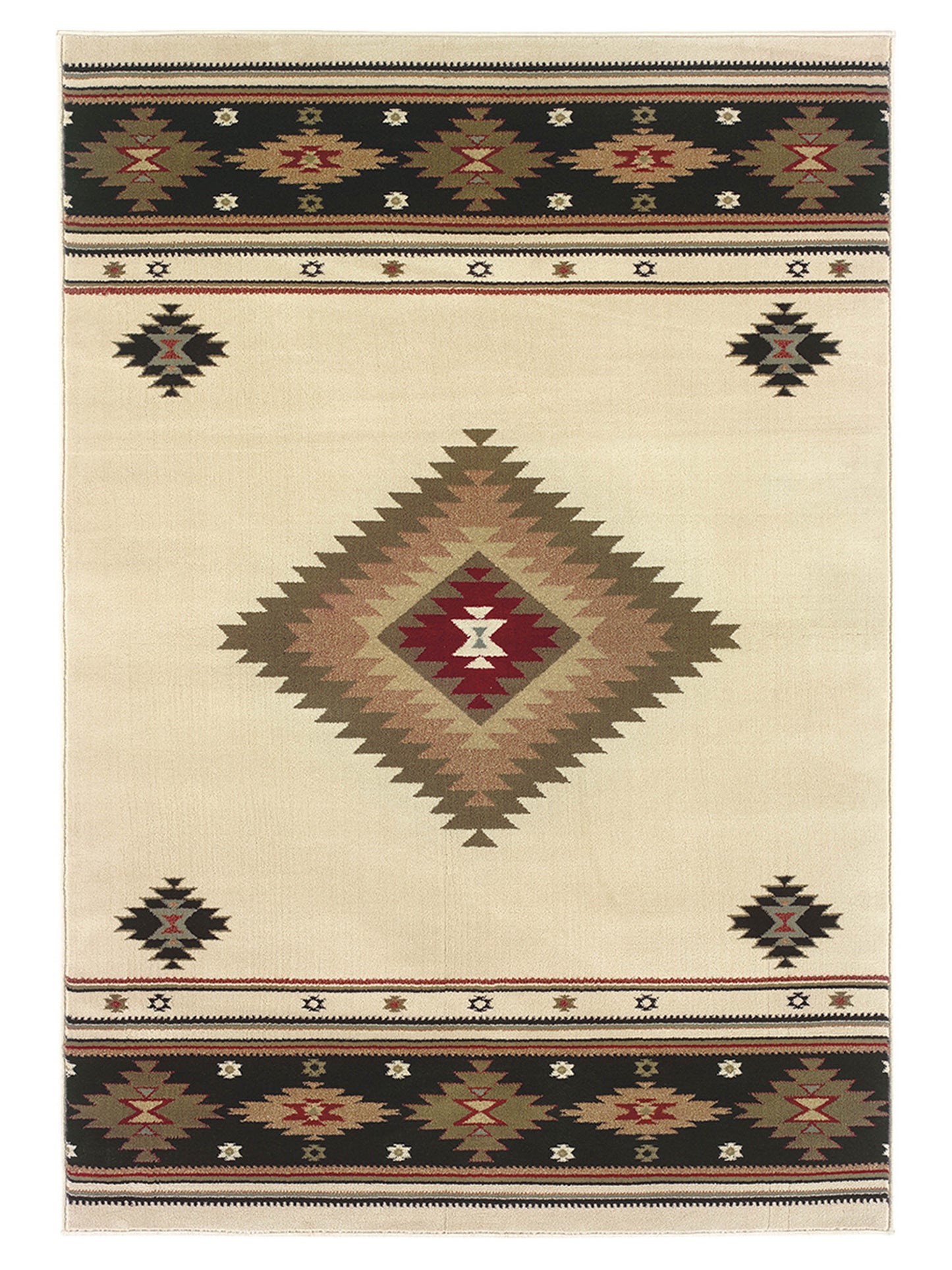 Oriental Weavers Hudson 087I1 Beige Casual Loom Rug