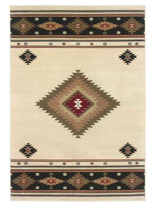 Oriental Weavers Hudson 087I1 Beige Casual Loom Rug