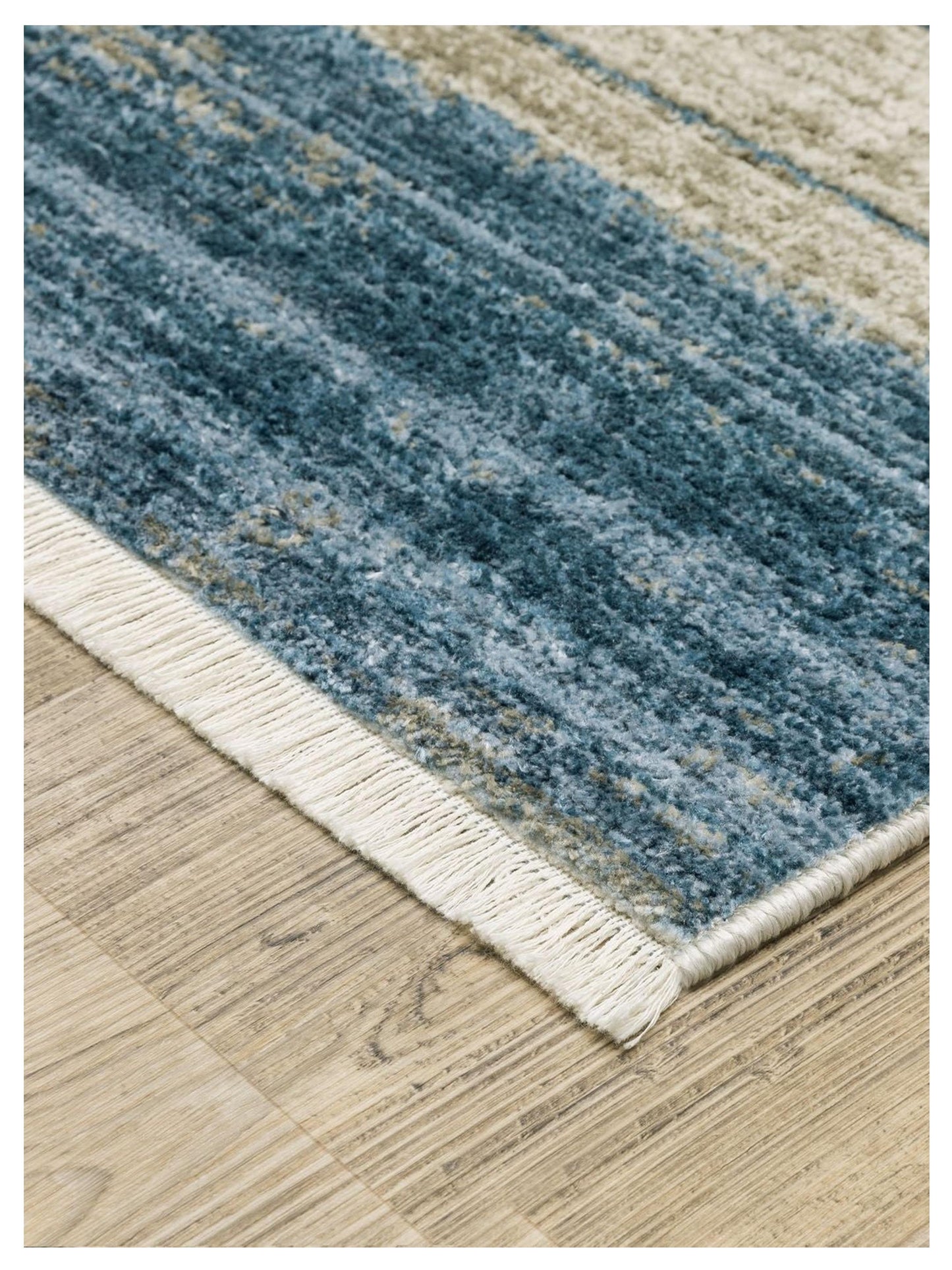 Oriental Weavers Bauer 090B2 Blue Beige Transitional Machinemade Rug