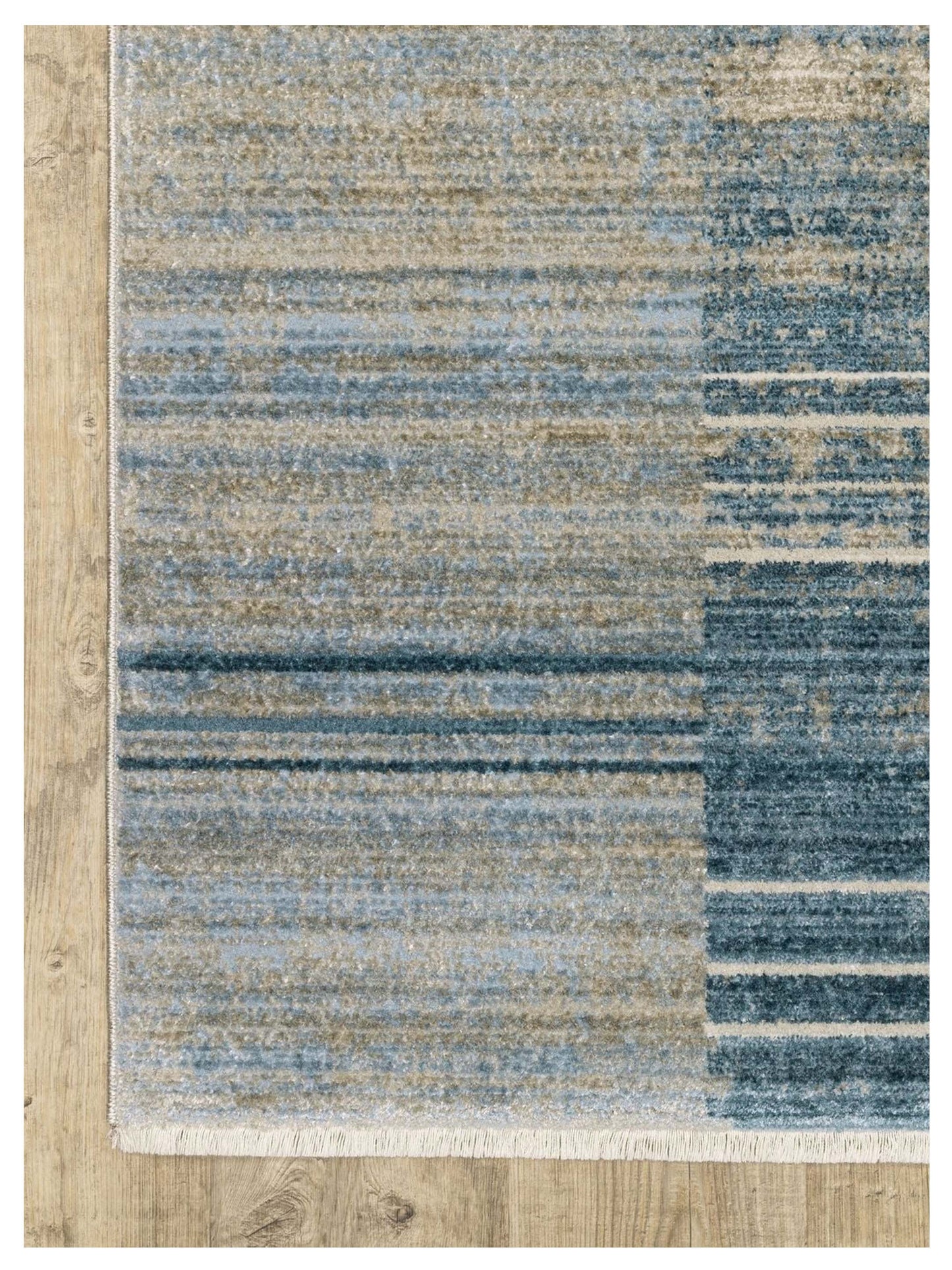 Oriental Weavers Bauer 090B2 Blue Beige Transitional Machinemade Rug