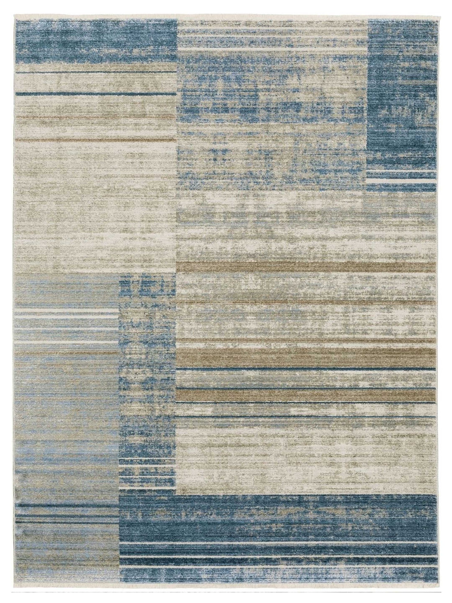 Oriental Weavers Bauer 090B2 Blue Transitional Machinemade Rug