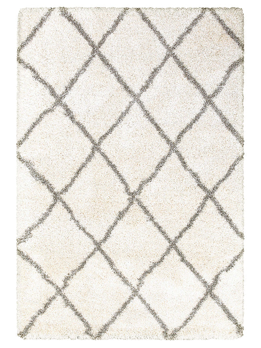 Oriental Weavers Henderson 090W9 Ivory Shag Machinemade Rug