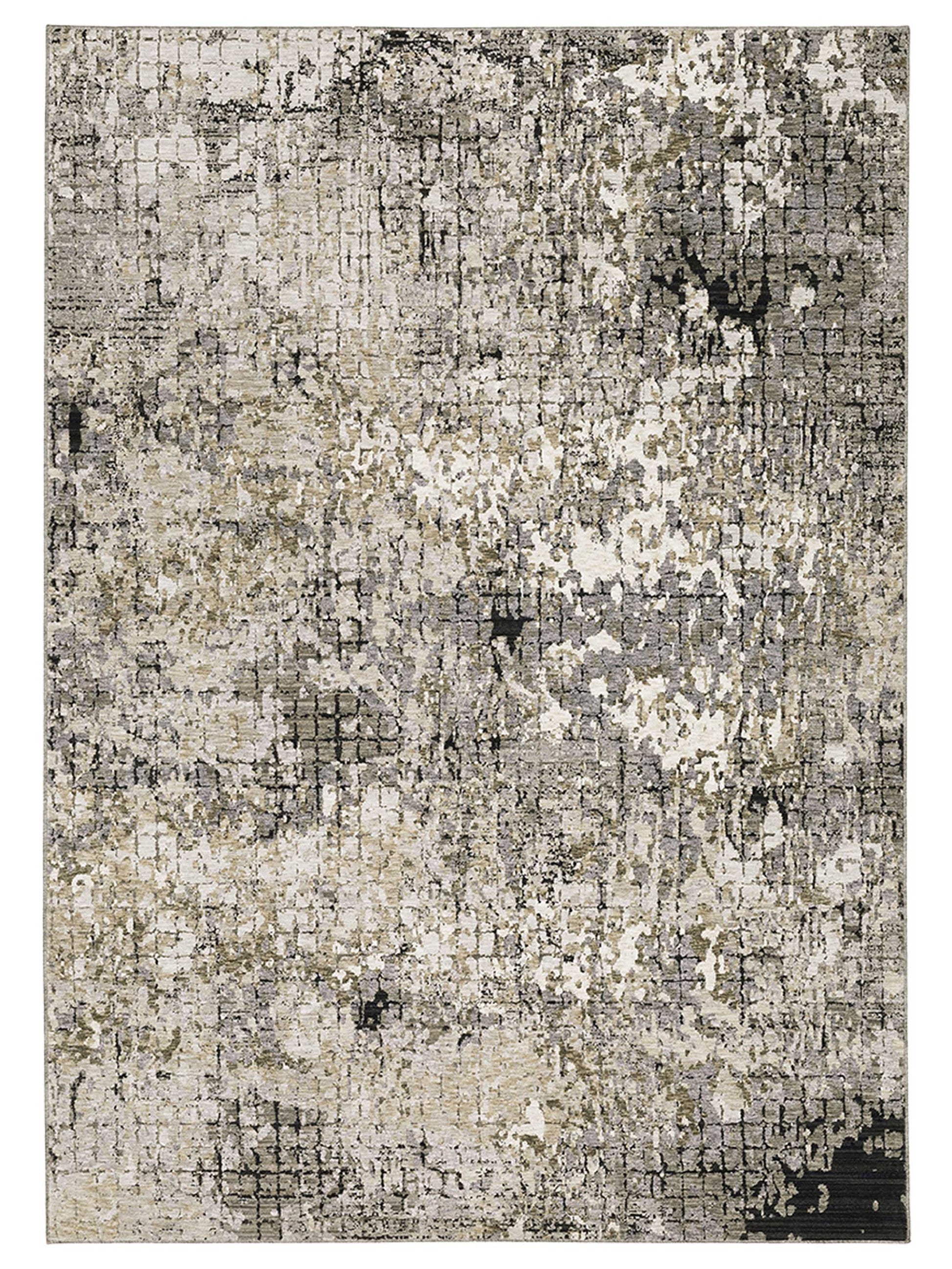 Oriental Weavers NEBULOUS 091D9 Grey Contemporary Machinemade Rug