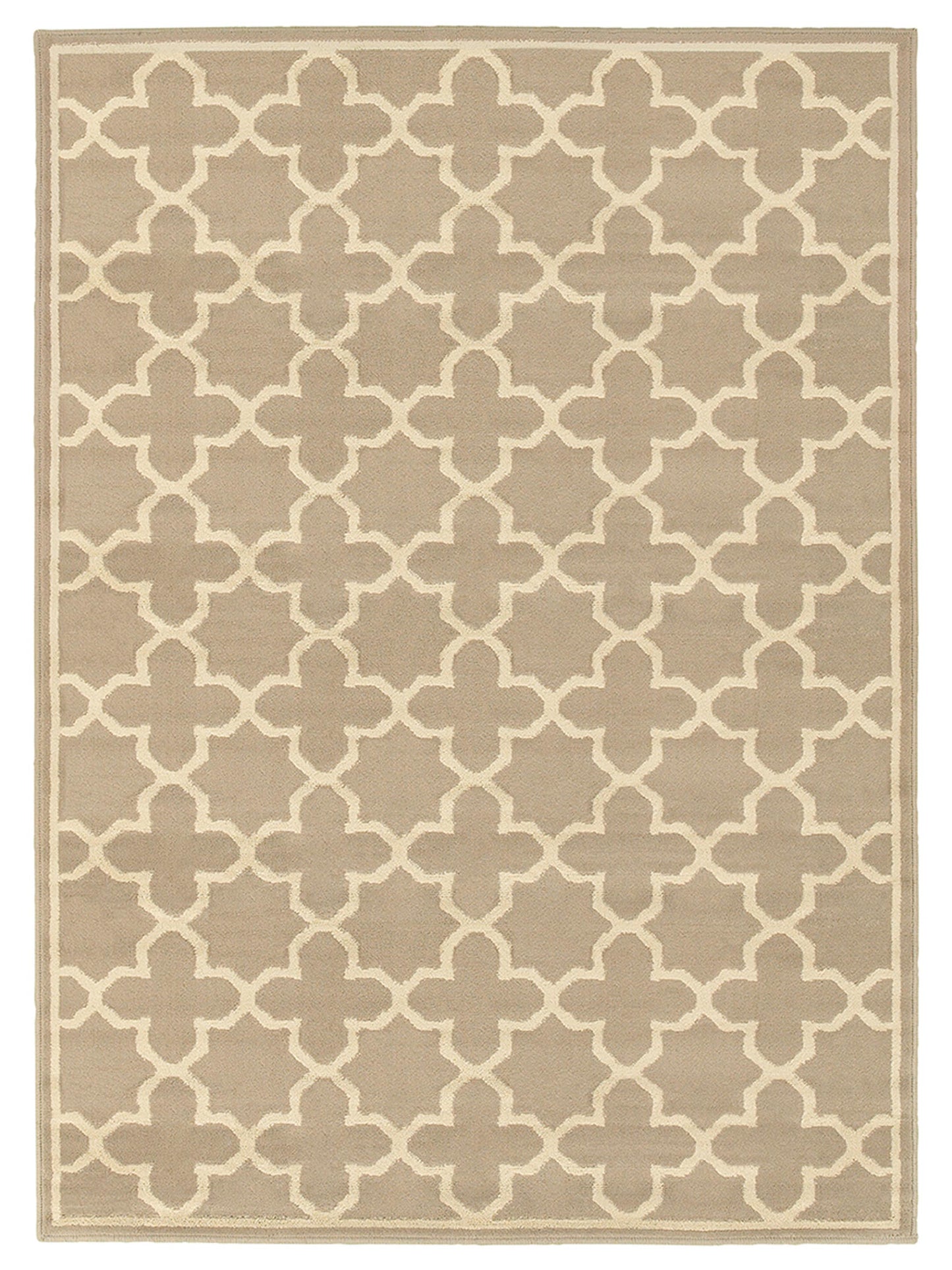 Oriental Weavers BRENTWOOD 091D9 Tan Casual Machinemade Rug