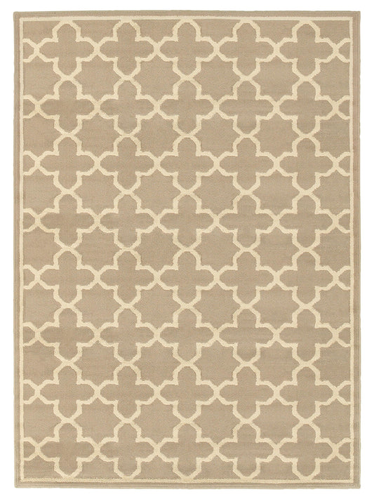 Oriental Weavers BRENTWOOD 091D9 Tan Casual Machinemade Rug