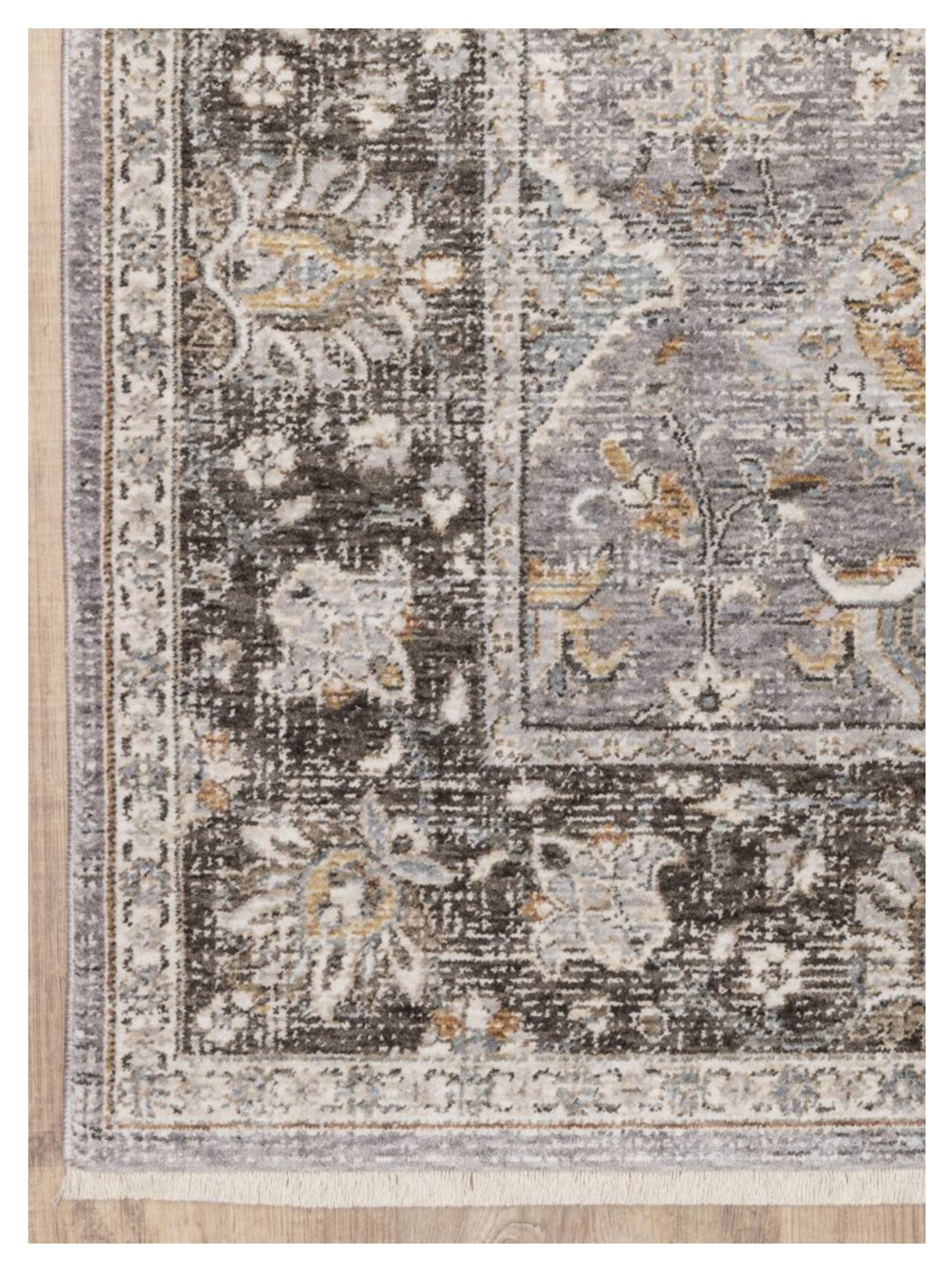 Oriental Weavers Maharaja 091E1 Grey Blue Traditional Machinemade Rug