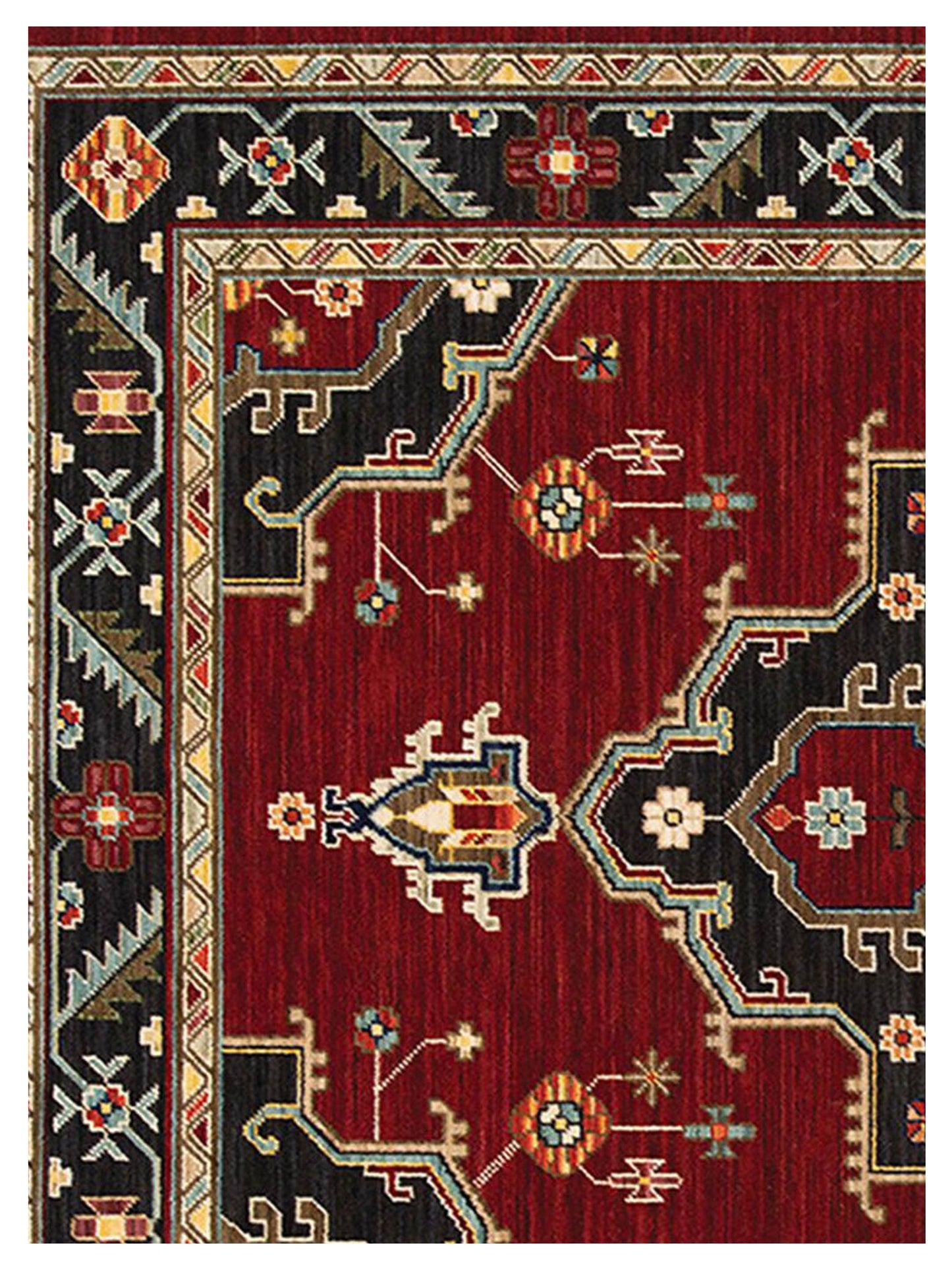 Oriental Weavers LILIHAN 092R6 Red Black Traditional Machinemade Rug