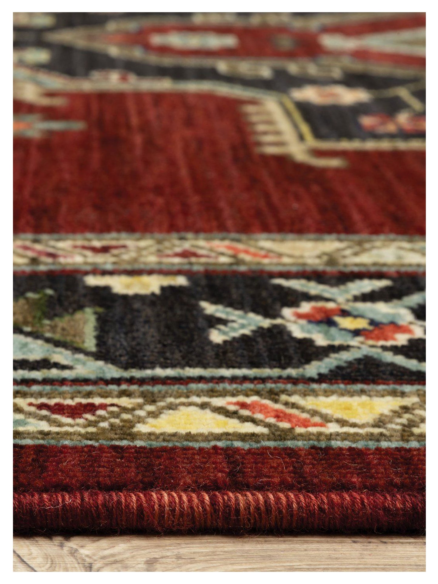 Oriental Weavers LILIHAN 092R6 Red Black Traditional Machinemade Rug