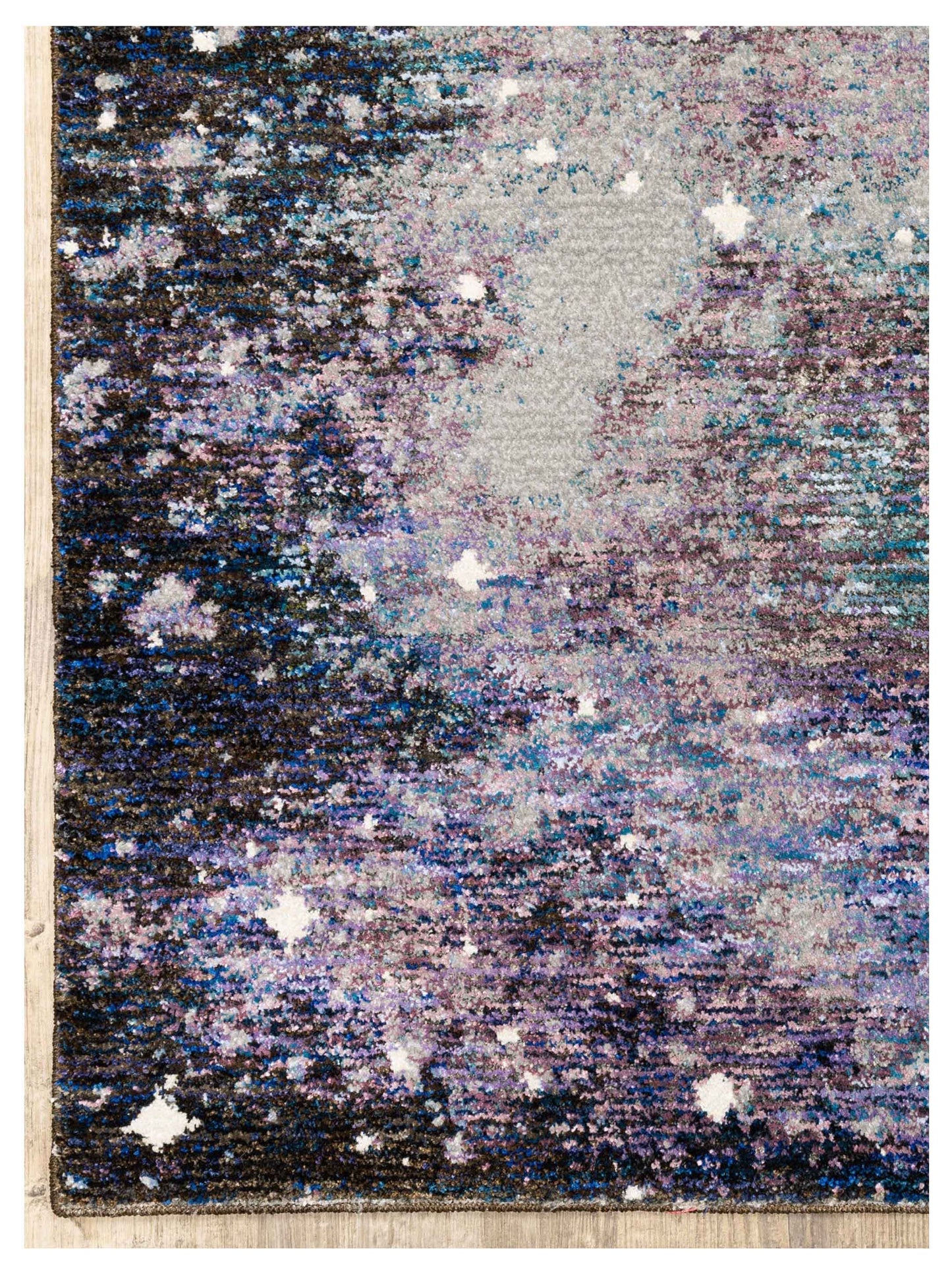 Oriental Weavers EVOLUTION 0958A Midnight Purple Contemporary Machinemade Rug