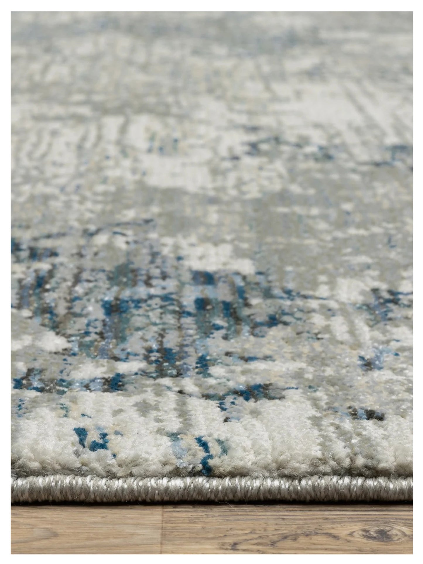 Oriental Weavers EVOLUTION 0984D Grey Blue Contemporary Machinemade Rug