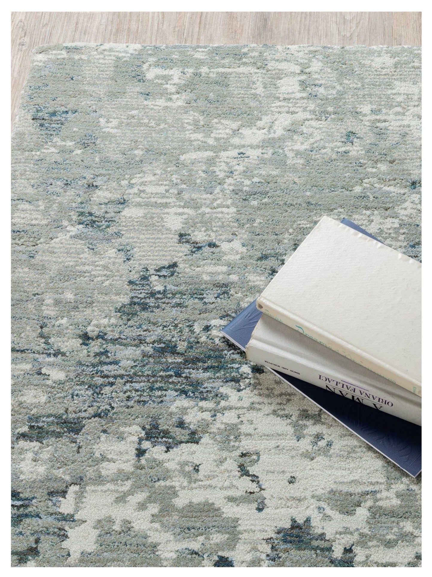 Oriental Weavers EVOLUTION 0984D Grey Blue Contemporary Machinemade Rug