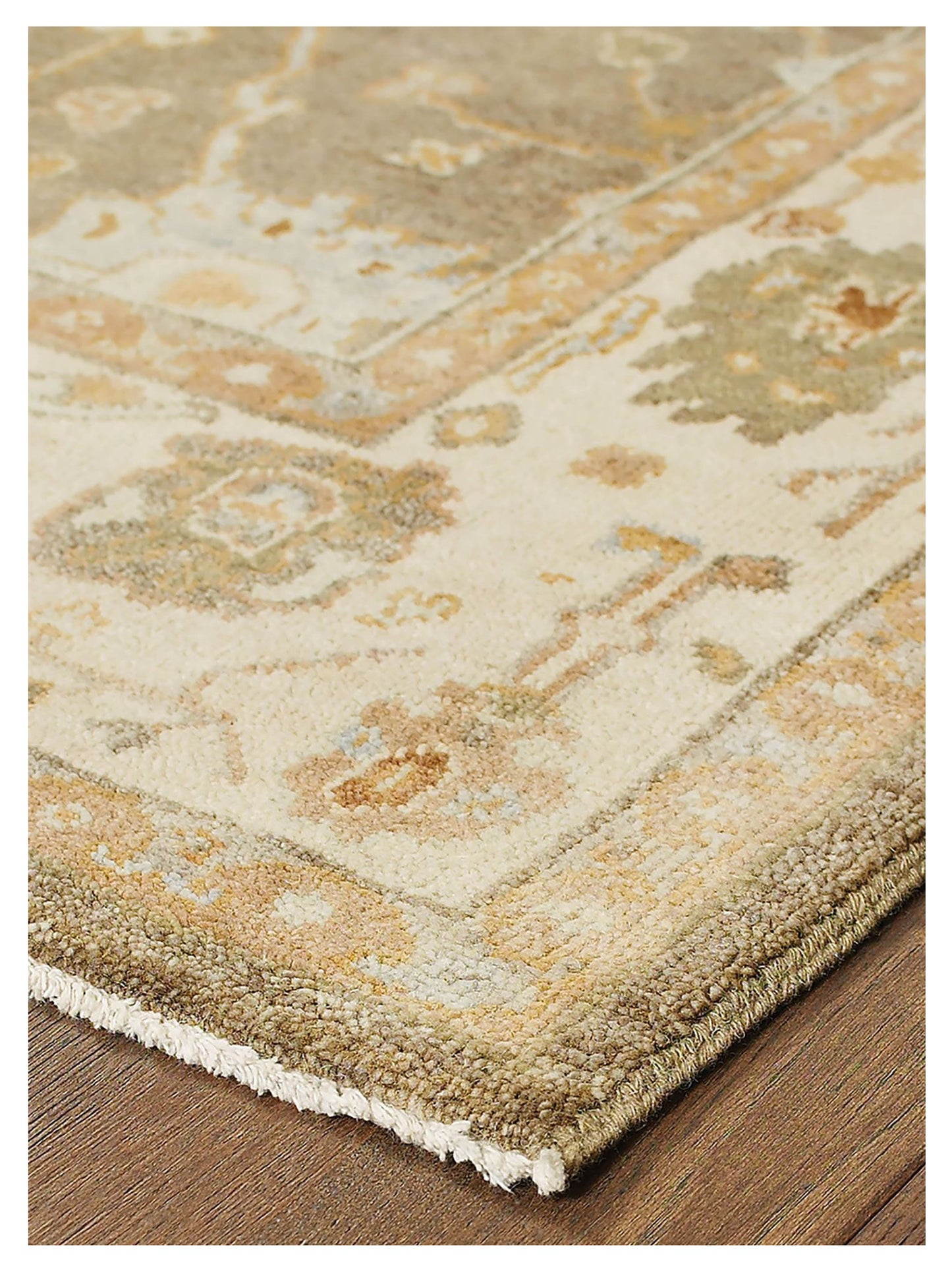 Oriental Weavers Palace 10302 Brown Beige Tommy Bahama Knotted Rug